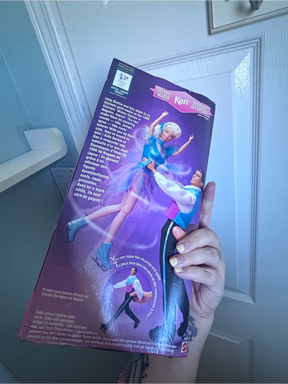 Olympic Skater Barbie and Ken from the Nagano Winter Games - Picture 10 of 11
